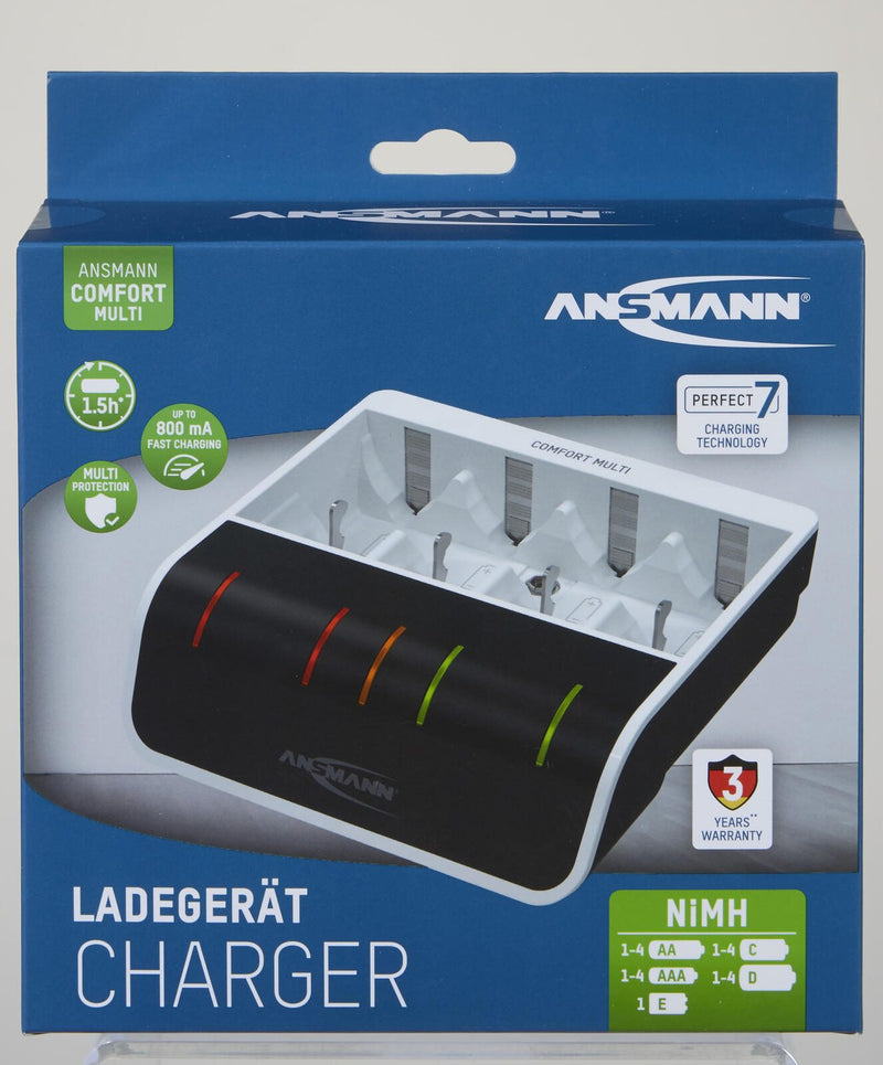ANSMANN Akku-Ladegerät Comfort Multi
