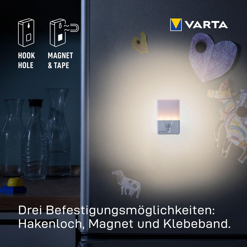 VARTA LED-Außenleuchten mit Bewegungsmelder weiß