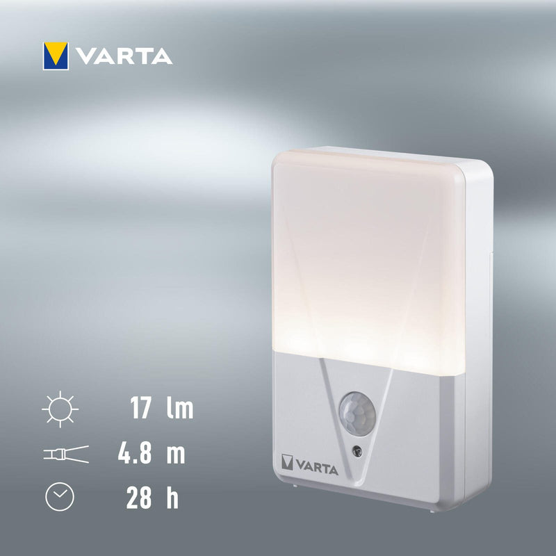 VARTA LED-Außenleuchten mit Bewegungsmelder weiß