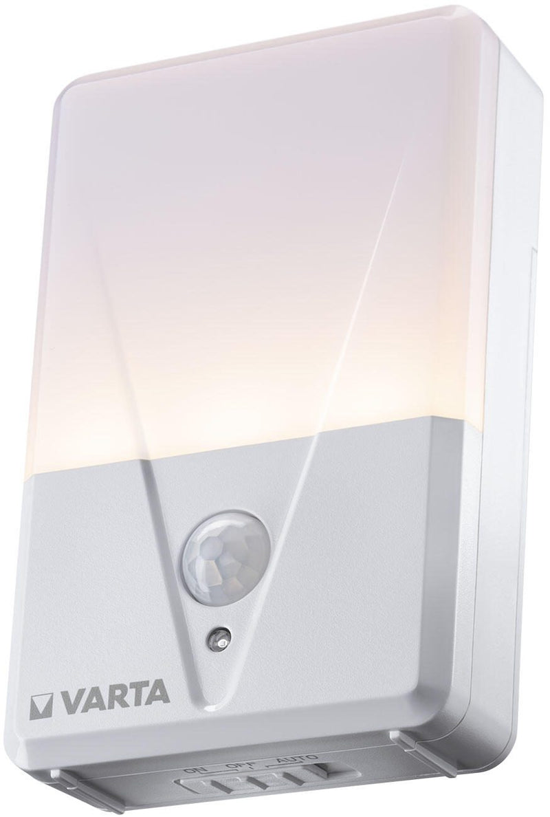 VARTA LED-Außenleuchten mit Bewegungsmelder weiß
