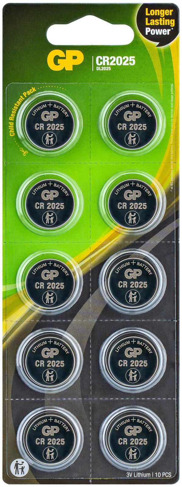 GP Knopfzellen 3 V