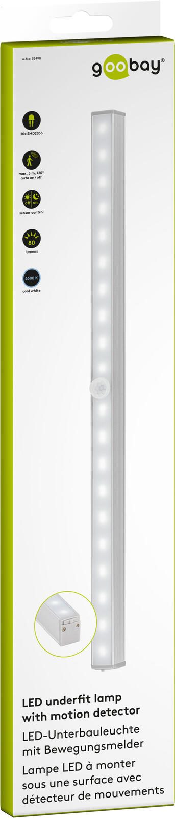 goobay Unterbauleuchte 32.8 cm weiß