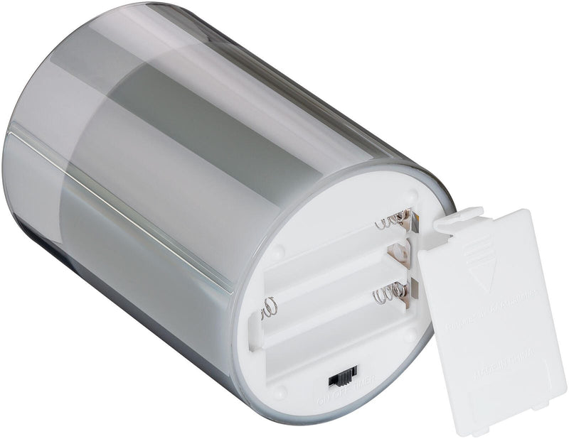 goobay LED-Kerzen grau