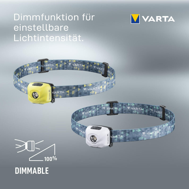VARTA Stirnlampe gelb