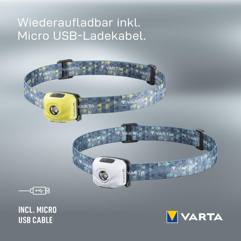 VARTA Stirnlampe gelb
