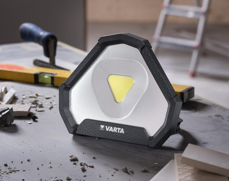 VARTA Akku-LED-Baustrahler 12 W schwarz