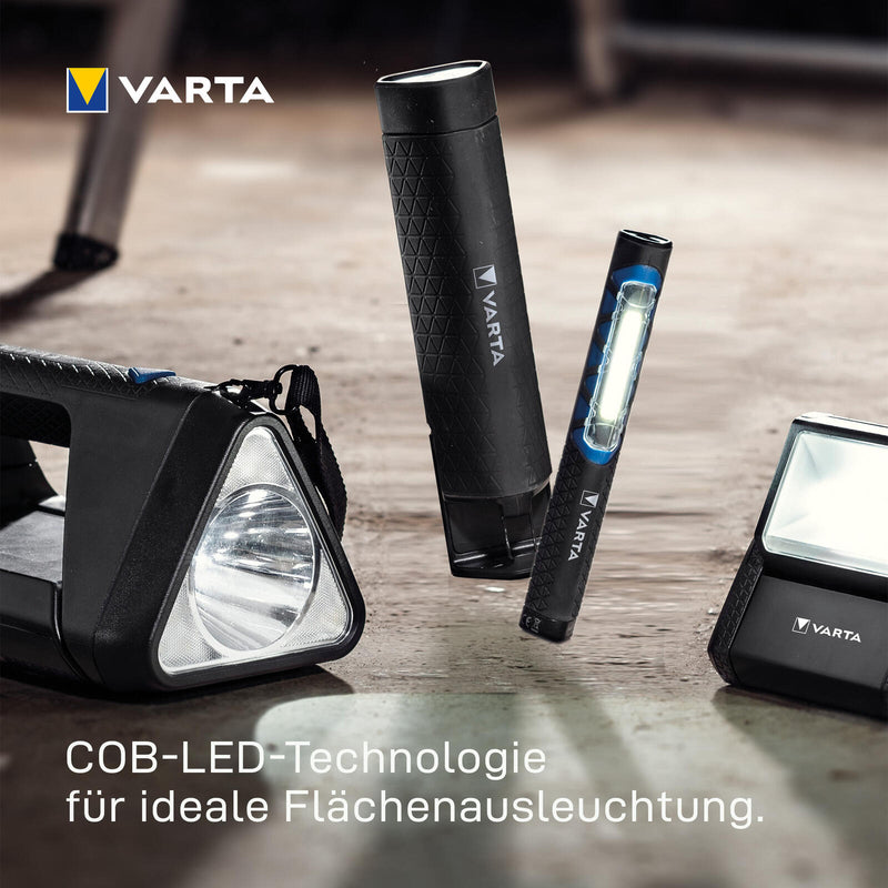 VARTA Akku-LED-Baustrahler 12 W schwarz