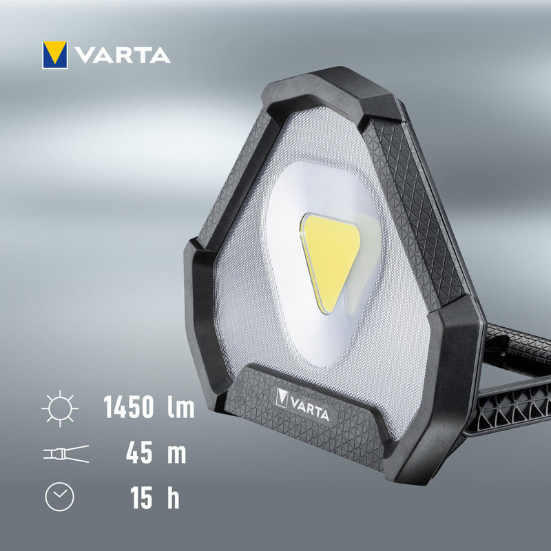 VARTA Akku-LED-Baustrahler 12 W schwarz