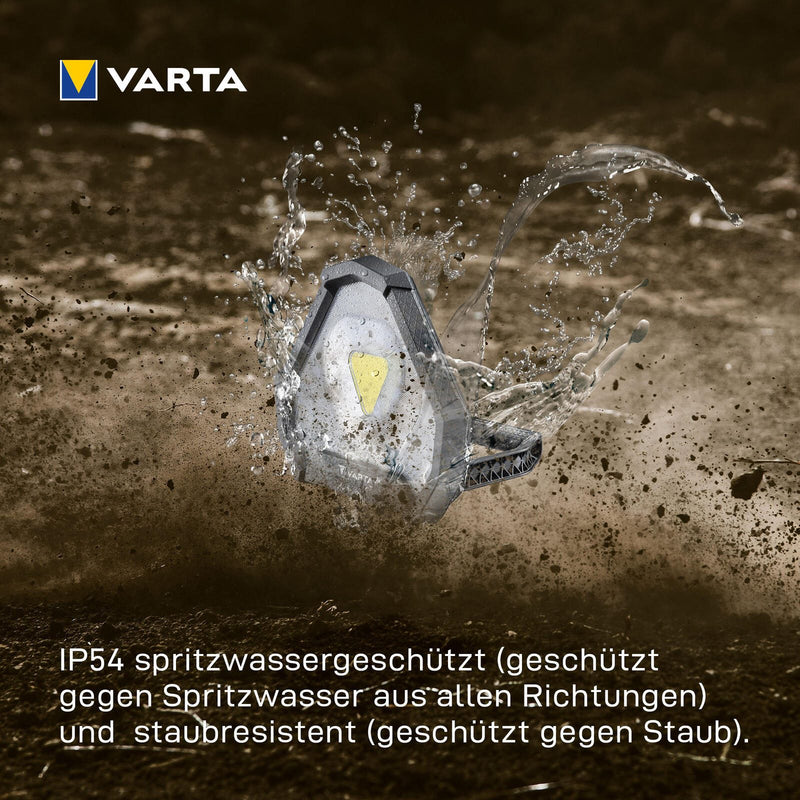 VARTA Akku-LED-Baustrahler 12 W schwarz