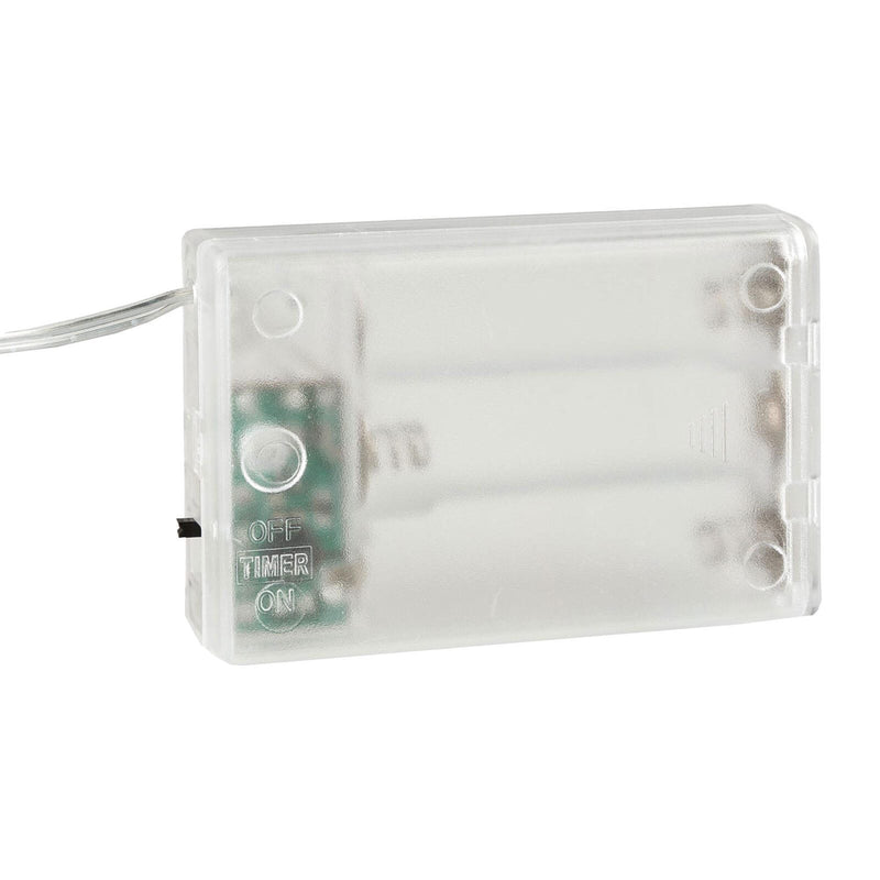 Idena Lichterkette 2.6 m transparent