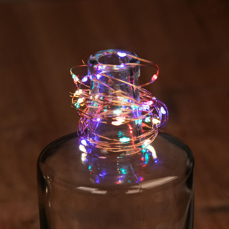 Idena Lichterkette 3.2 m kupfer