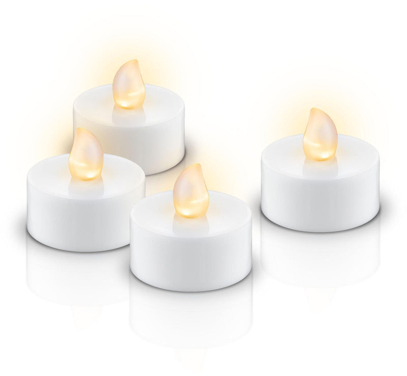 goobay LED-Teelichter 3.7 cm weiß