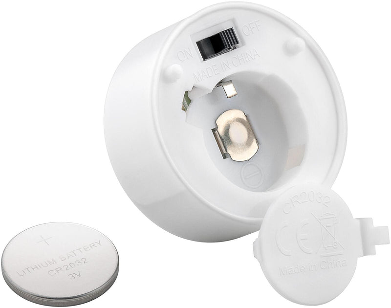 goobay LED-Teelichter 3.7 cm weiß