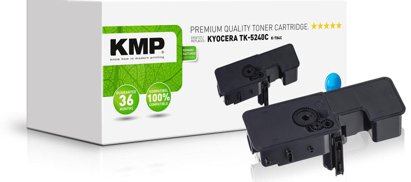 KMP Toner K-T84C cyan kompatibel zu KYOCERA TK-5240C