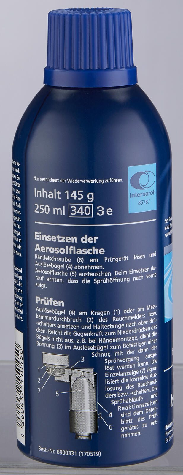 HEKATRON Rauchmelder-Testspray Aerosol