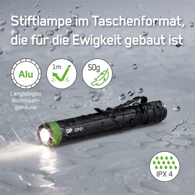 GP Taschenlampe 11.5 cm schwarz