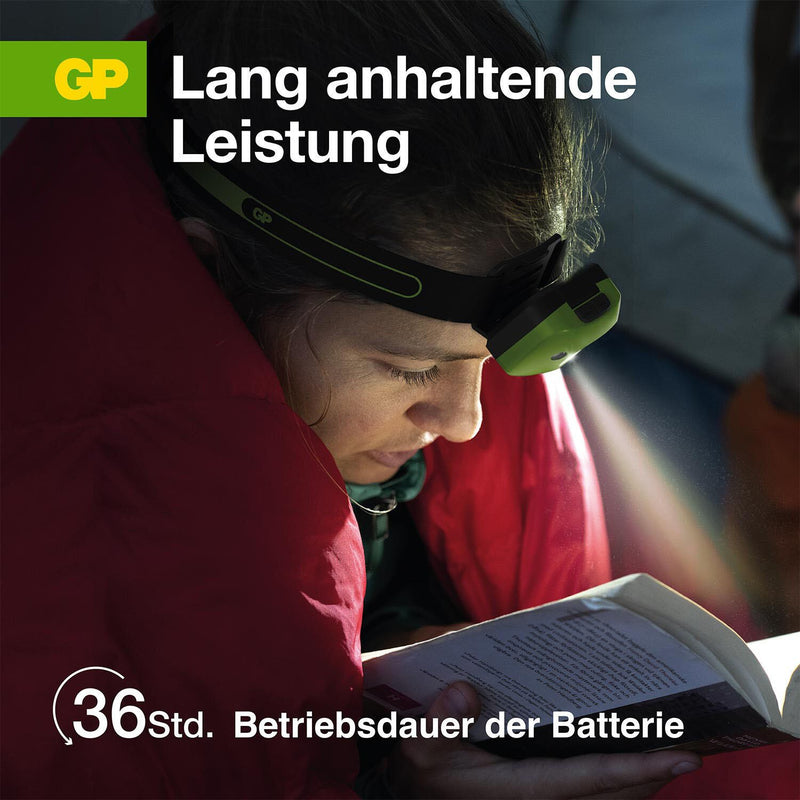 GP Stirnlampe 6.1 cm grün