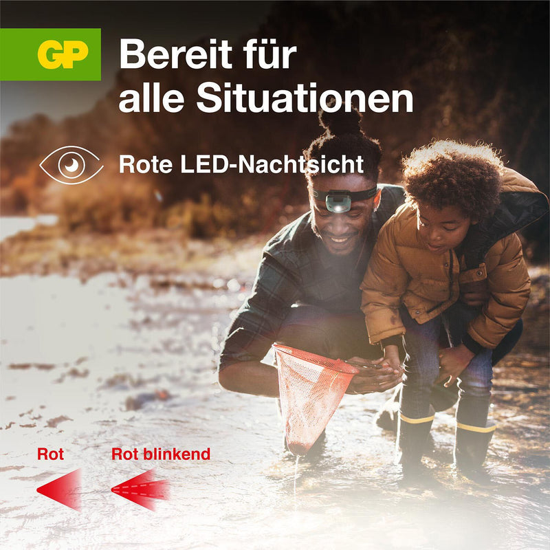 GP Stirnlampe 6.1 cm blau