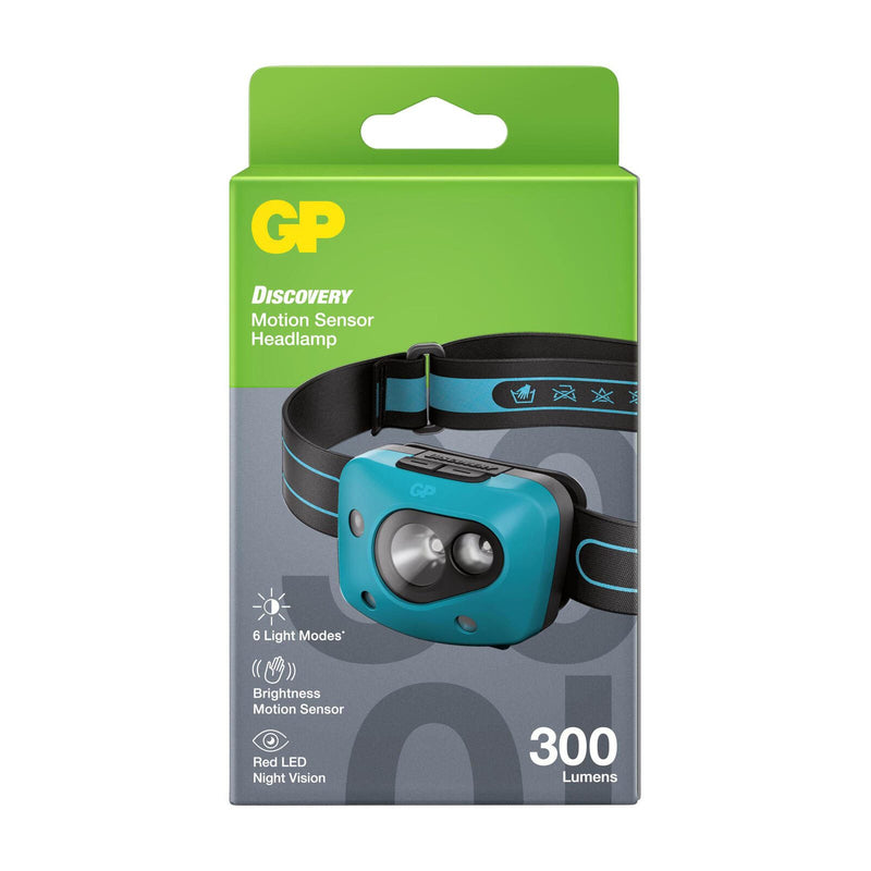 GP Stirnlampe 6.1 cm blau