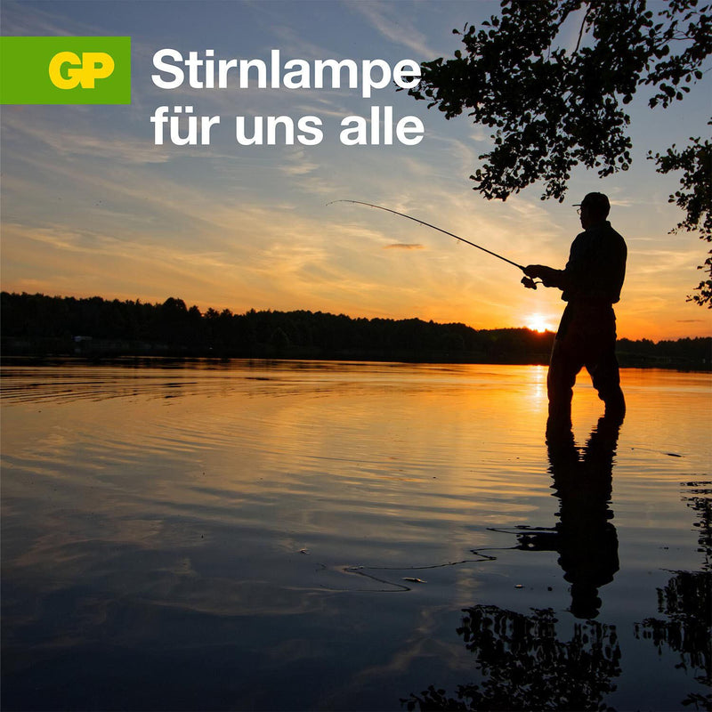 GP Stirnlampe 6.1 cm blau