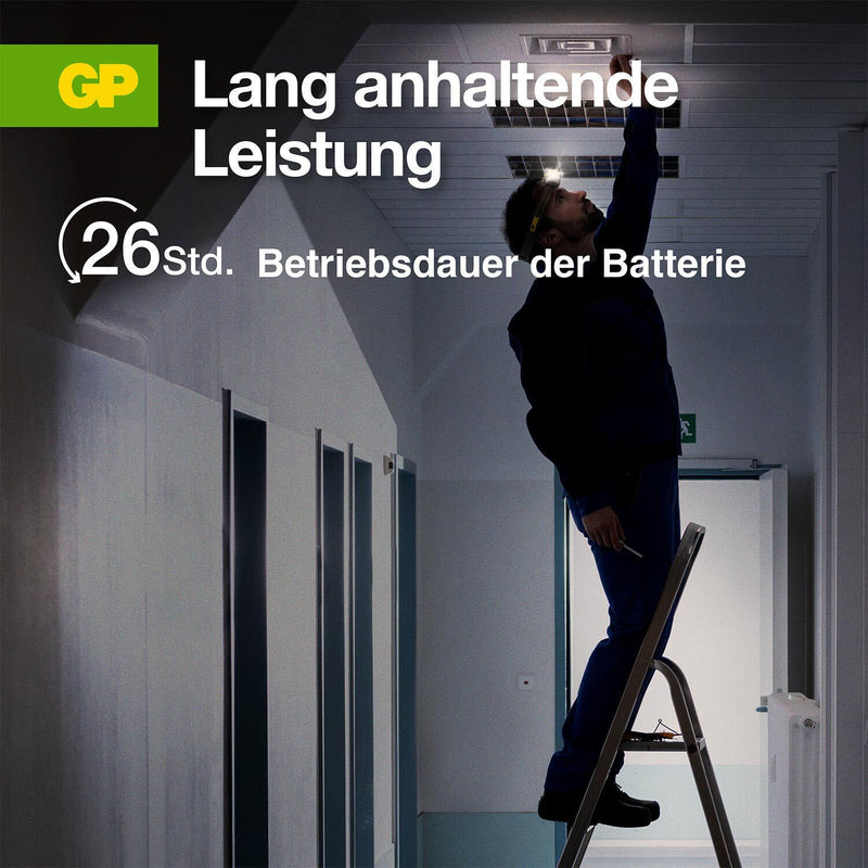 GP Stirnlampe 6.6 cm grau