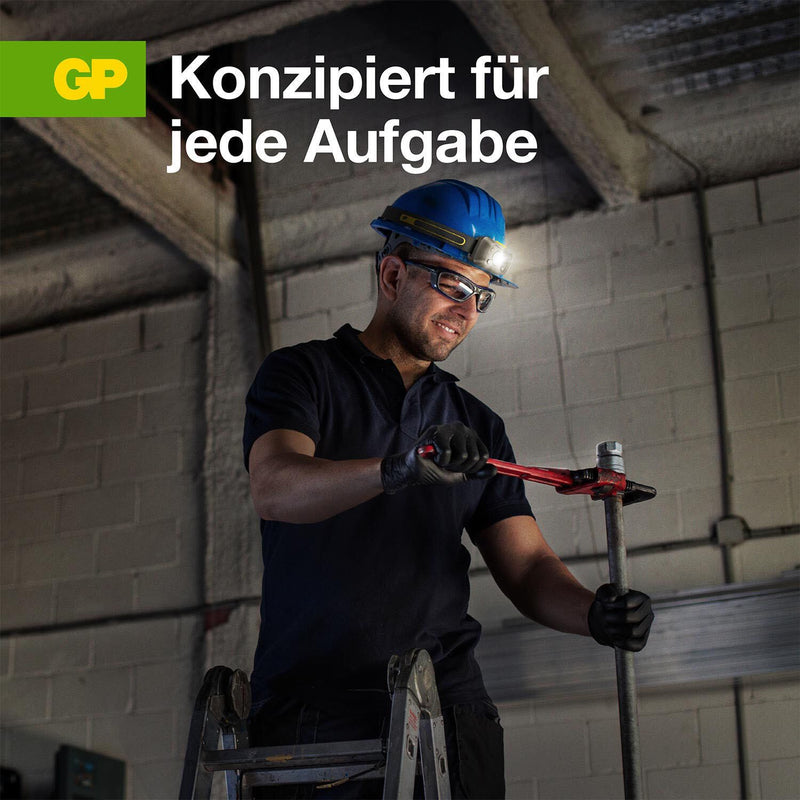 GP Stirnlampe 6.6 cm grau