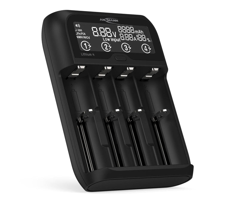 ANSMANN USB-Akku-Ladegerät Lithium 4