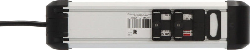 brennenstuhl Steckdosenleiste mit Schalter Premium-Alu-Line 1.8 m