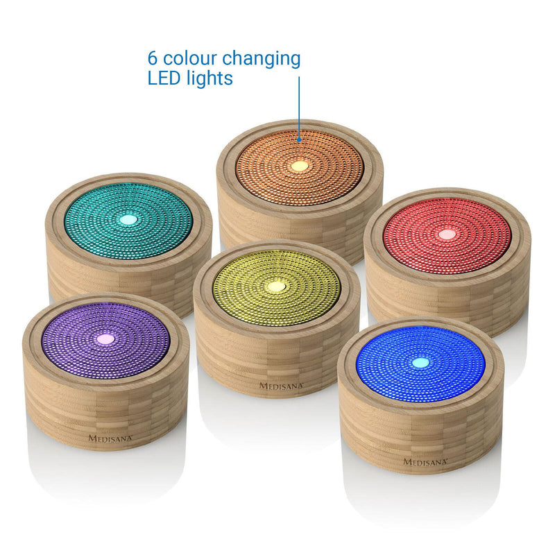 medisana Luftbefeuchter Aroma Diffusor AD 625 12 W braun