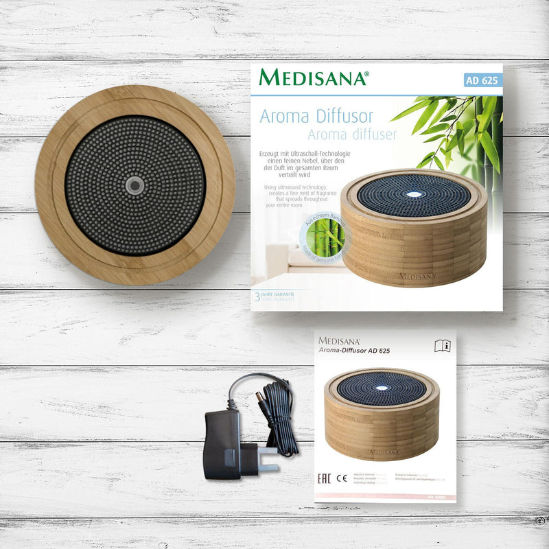 medisana Luftbefeuchter Aroma Diffusor AD 625 12 W braun