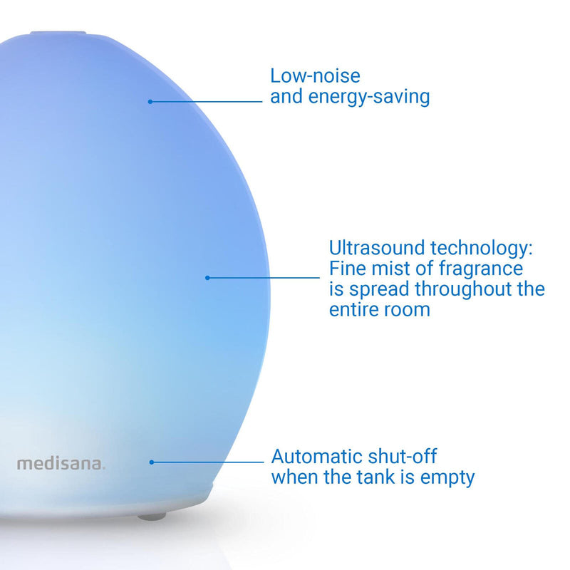 medisana Luftbefeuchter Aroma Diffusor AD 635 12 W weiß