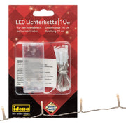 Idena Lichterkette 110 cm transparent