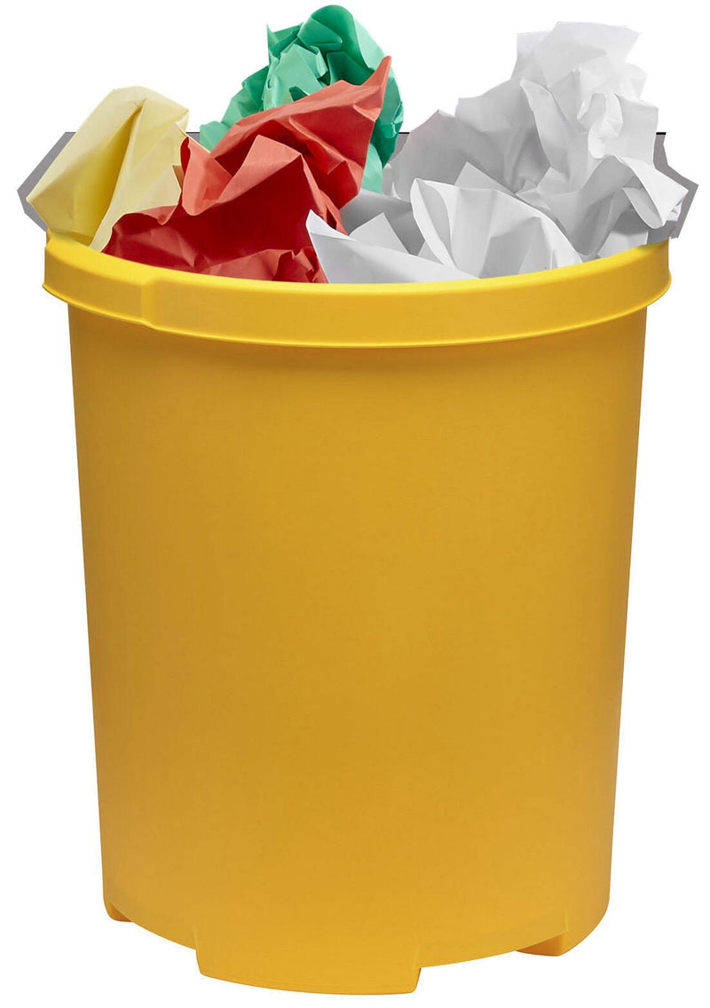HAN Papierkorb 50,0 l gelb