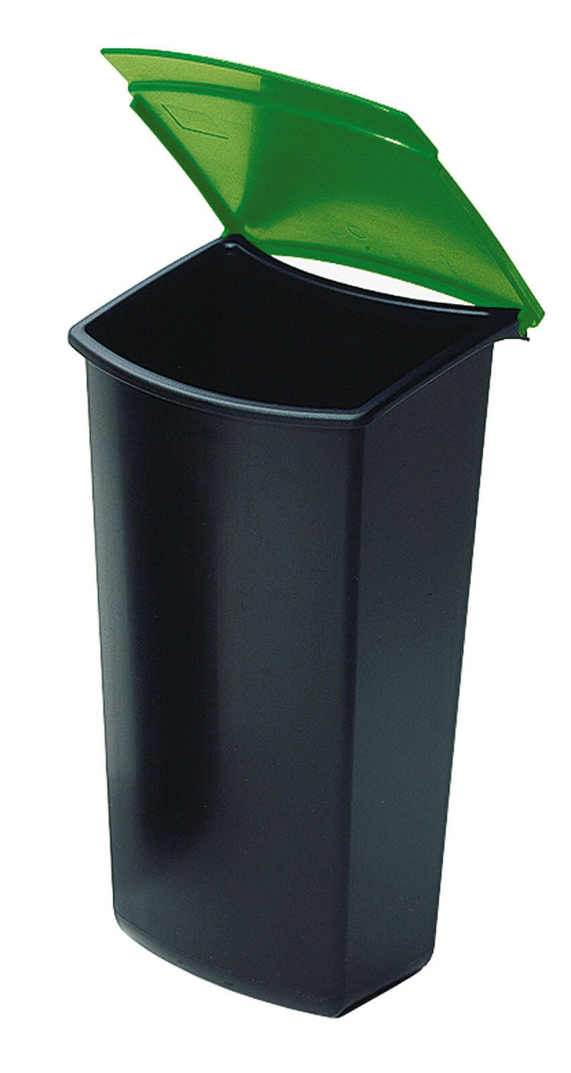 HAN Mülleimer-Einsatz 3,0 l schwarz/grün