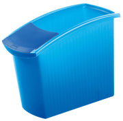 HAN Papierkorb 18,0 l blau, transluzent