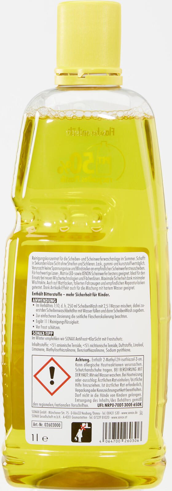 SONAX Scheibenreiniger 1,0 l