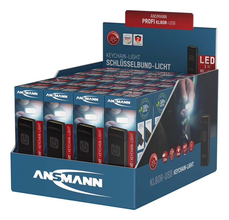 ANSMANN Taschenlampe schwarz