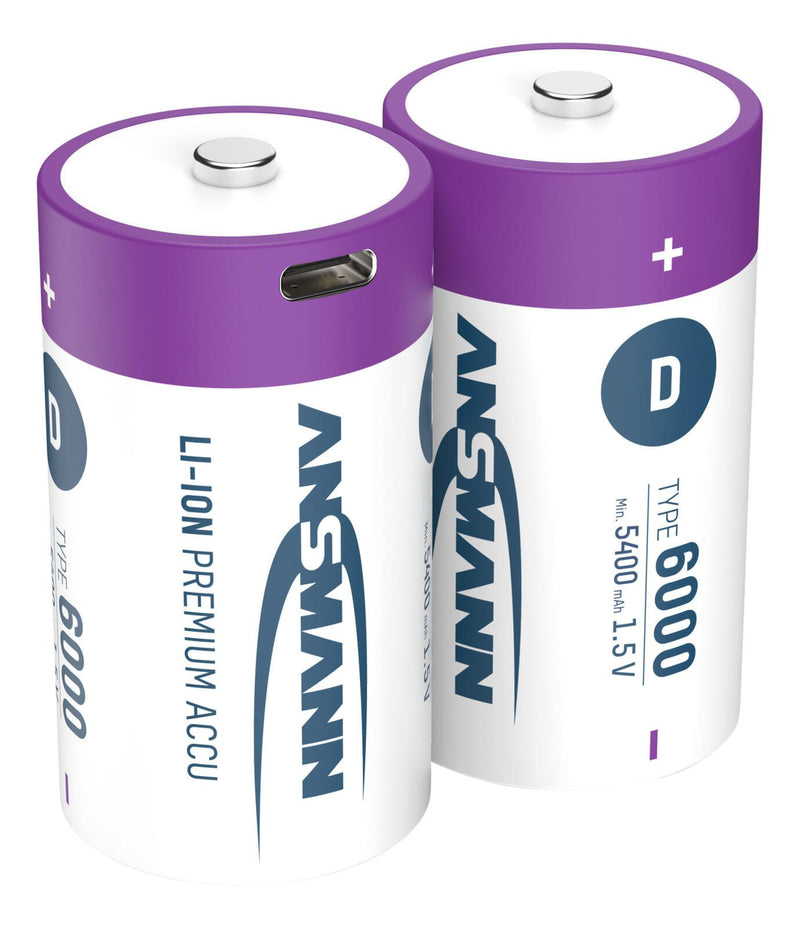 ANSMANN Akkus Mono D 1.5 V