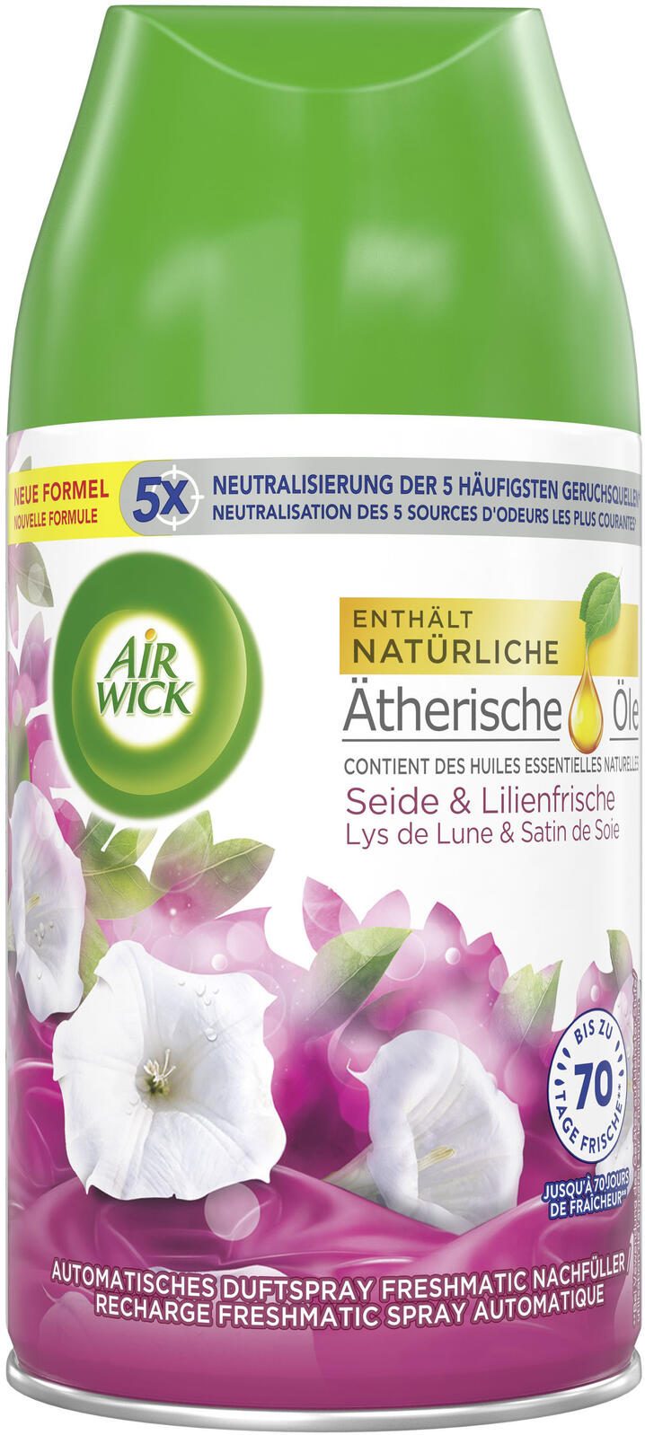 AIRWICK Raumduft-Nachfüller Seide & Lilienfrische 250,0 ml