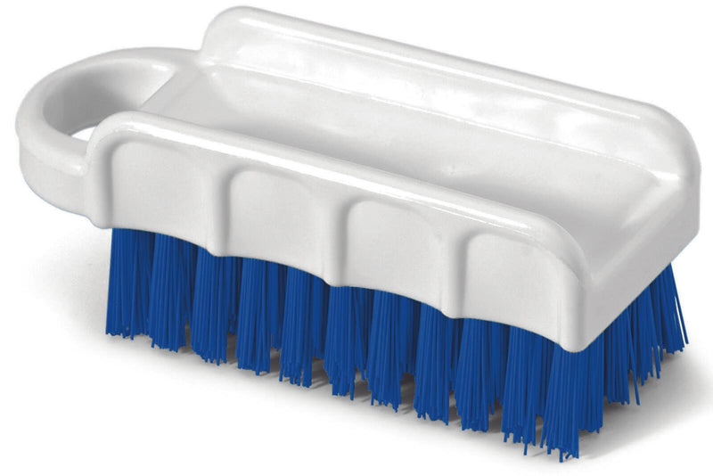 Nölle Nagelbürste blau/weiß Kunststoff