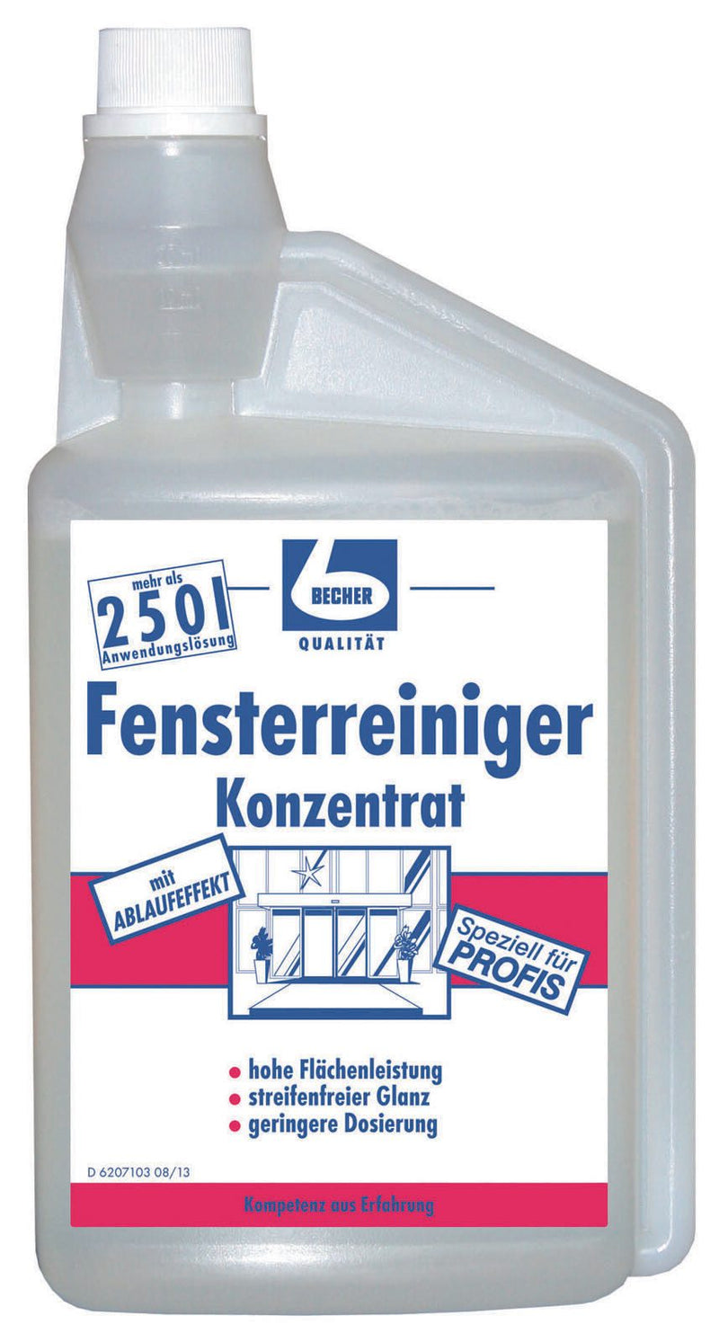 Becher Glasreiniger-Konzentrat 1,0 l