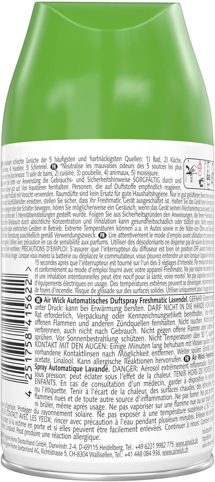 AIRWICK Raumduft-Nachfüller Lavendel 250,0 ml