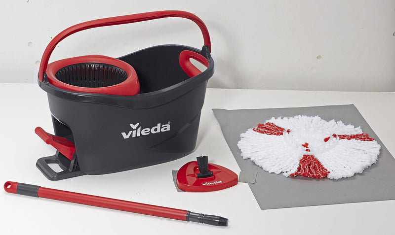 vileda TURBO EASY WRING Wischsystem für Parkett, Laminat und Fliesen