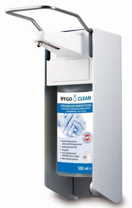 HYGOSTAR Desinfektionsspender 1,0 l weiß