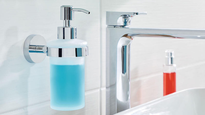 tesa Seifenspender 200,0 ml satiniertes Glas