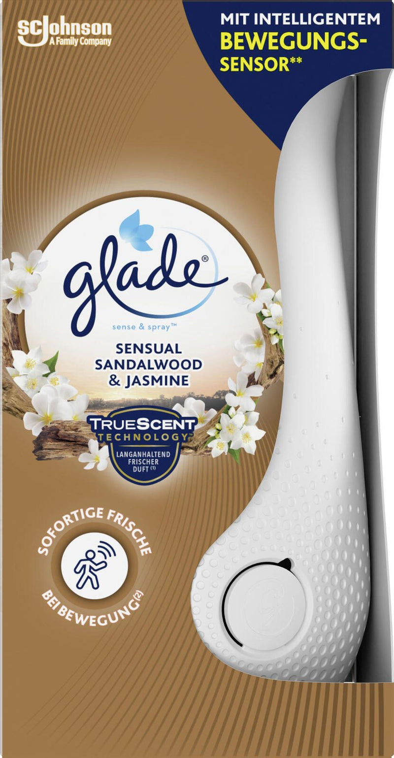 glade Duftspender Jasminblüten, Sanftes Sandelholz und Moschus 18 ml