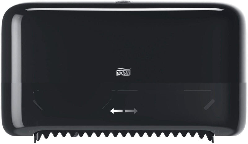 TORK Toilettenpapierspender 2 Rollen schwarz