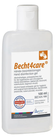Becht4care® Händedesinfektionsgel 100,0 ml