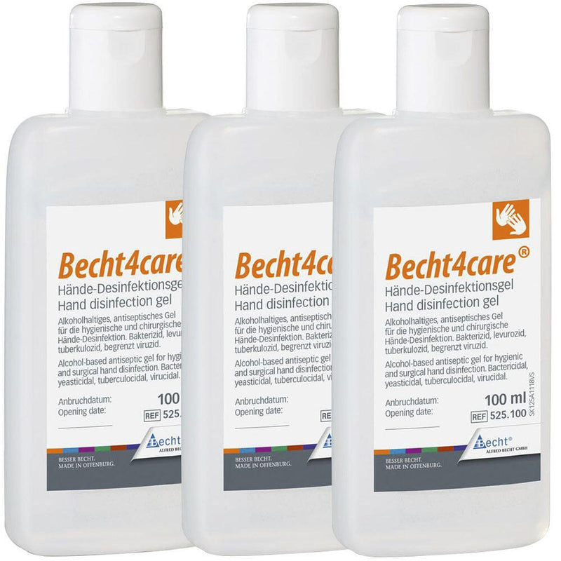 Becht4care® Händedesinfektionsgel 100,0 ml
