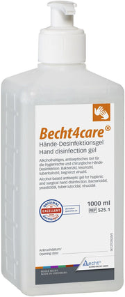 Becht4care® Händedesinfektionsgel 1,0 l